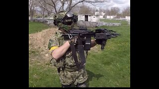 You want this Airsoft LMG ! (not really) Blast Camp Airsoft Open Play