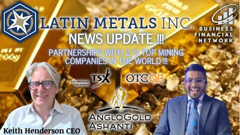 Learn Mining Stocks in 10 minutes 👀 Latin-Metals.com 🇨🇦 $LMS 🇺🇸 $LMSQF 🏆 AngloGold Partnership