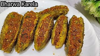 भरवां करेला - Bharwa Karela Recipe l How to Make Bharwa Karela