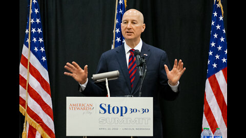 Nebraska Governor Pete Ricketts at the Stop 30x30 Summit (Full Presentation)