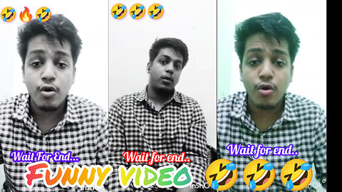 Wait For End || Funny video|| Reaction video🤣🤣