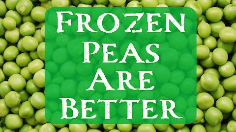 Food Facts: Frozen Peas are Better than Fresh