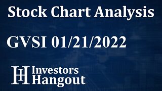 GVSI Stock Chart Analysis Good Vibrations Shoes Inc. - 01-21-2022