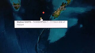 Tsunami Station In Event Mode New Zealand, Earthquakes, Fire Map, Storms. 9/1/2023