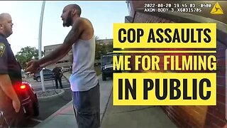 Body cam from from when LT Josh Bergerson assaulted me for filming in public