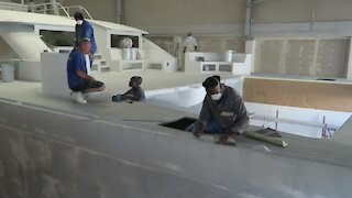 SOUTH AFRICA - Cape Town - Boat building (Video) (K8s)