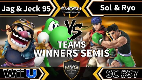 Jag & Jeck vs. MVG|Sol & MVG|Ryo - Teams SSB4 Winners Semis - Smash Conference 37