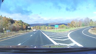 NYS Rt. 17 Fall foliage in the Catskills