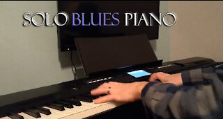 Solo Piano Blues Improvisation