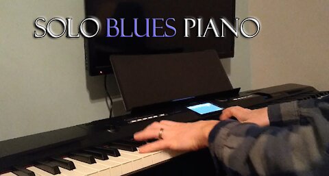 Solo Piano Blues Improvisation