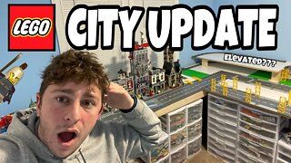 Huge LEGO City Update - Adding Levels To Stud City