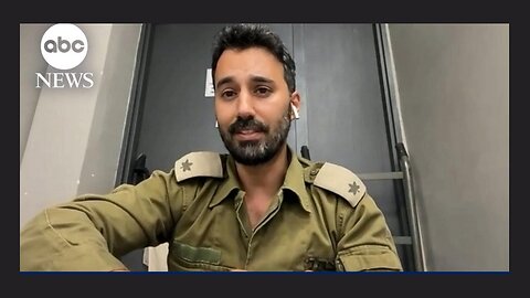 IDF soldier describes being on the front lines in the Israel | Hamas war