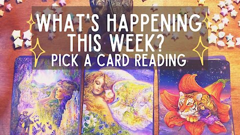 Pick a card reading- What's happening this week? 3/29 to 4/4