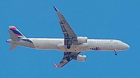 Airbus A321 PT-XPA vindo de Guarulhos para Fortaleza