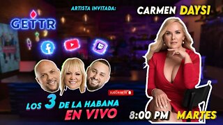🔴🔥Los 3 de La Habana LIVE 🔥 Carmen Daysi 🎭 🔥