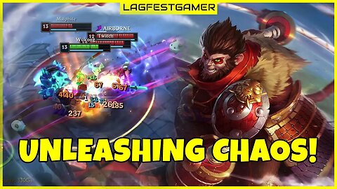 Unleashing Chaos - Wukong League of Legends ARAM Gameplay