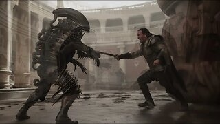 Aliens Vs Gladiator