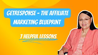 GetResponse -The Affiliate Marketing Blueprint