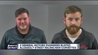 GM employees accused of street racing Corvettes in Kentucky