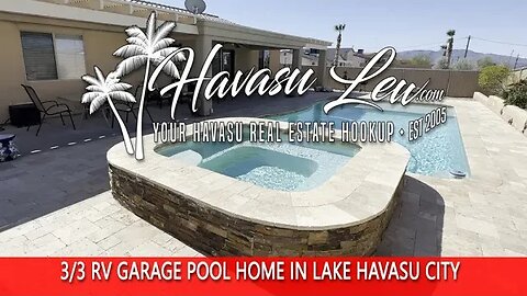 Lake Havasu RV Garage Pool Home 3665 Clearwater Dr MLS 1025209