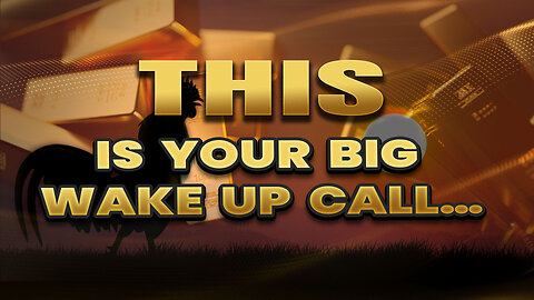 This should be your BIGGEST wake up call ever!
