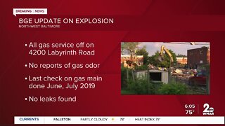 Deadly explosion in Northwest Baltimore