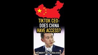 TikTok CEO: Does China have Access? #shorts