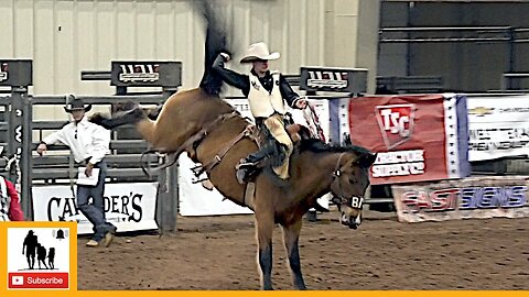 Bareback Bronc Riding - 2023 ABC Pro Rodeo | Saturday Matinee (Censored)