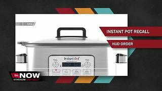 Instant Pot multicookers sold exclusively at Walmart recalled due to fire hazard