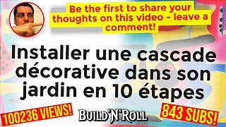 Installer une cascade décorative dans son jardin en 10 étapes