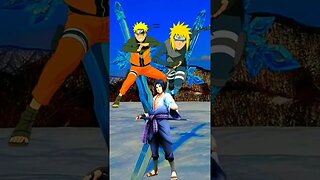 Naruto VS Sasuke VS Minato - WHO IS STRONGEST??.#shorts