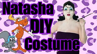 Natasha Fatale DIY costume and make up tutorial. This is Cal O'Ween!