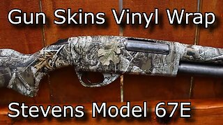 Gun Skins Vinyl Wrap Stevens 67E