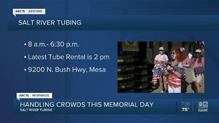 Memorial Day tubers asked to follow safety guidelines