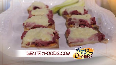 What's for Dinner? - Big Game Mini Reubens