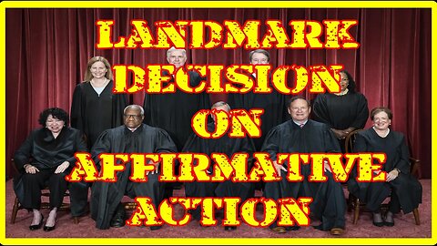 Supreme Court STRIKES Down Affirmative Action And Biden Student Loan Forgiveness