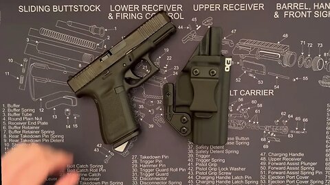 Glock 19 IWB Kydex Holster by FDO Industries