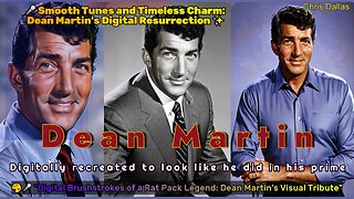 🌟📷 "Beyond the Stage: Exploring Dean Martin's Life in Digital Imagery"