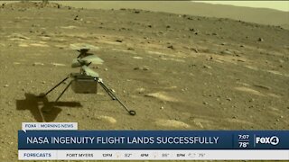 NASA Ingenuity lands successfully