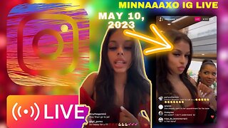 MINNAAAXO IG LIVE: Island Boy Ex GF Amina Link With XenaTheWitcher After Break Up With BF (10/05/23)