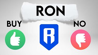 Ronin Token Price Prediction. Watch this Targets for Ron