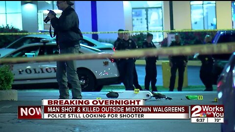 Man shot, killed outside midtown Walgreens