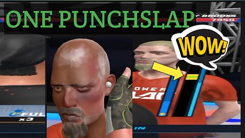 New record, three moves, one punch slap