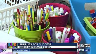 Keller Elementary School teachers working to get basics for children