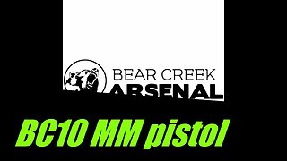 BC10 bear creak 10mm pistol