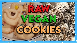 RAW VEGAN Coconut Balls & Forget Me Not MERINGUE Cookies The Homeschool Virtual Cookie Exchange