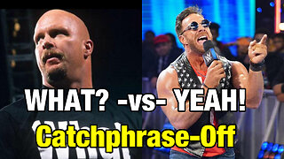 WHAT? -vs- YEAH! Catchphrase-Off | LA Knight and Stone Cold Steve Austin WWE Compilation