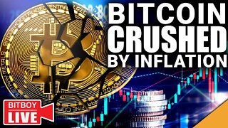 Bitcoin CRUSHED By Inflation! (Did The REAL Bear Market Just Begin?)