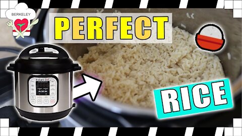 Easy & perfect way to cook rice in instant pot