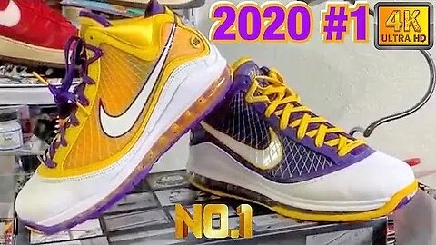 LEBRON 7 "MEDIA DAY" (Court Purple/White-Amarillo) CW2300-500 UNBOXING/DETAILED REVIEW (4K)